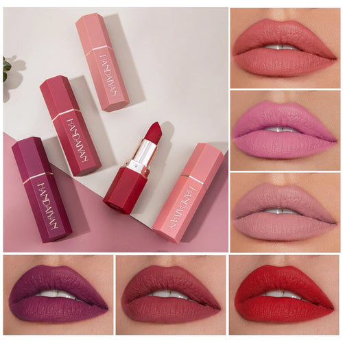 6-Color Matte Lipstick