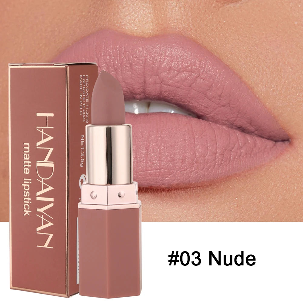 6-Color Matte Lipstick